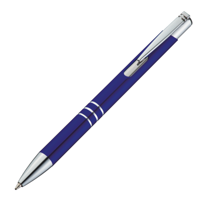 Picture of METAL BALL PEN ASCOT in Blue 