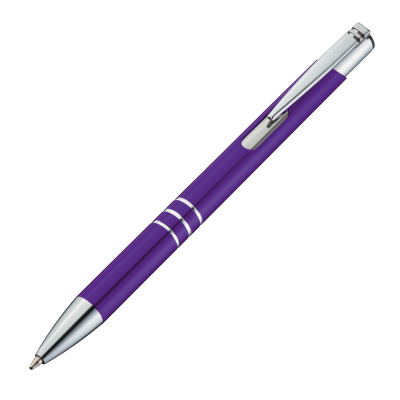 Picture of METAL BALL PEN ASCOT in Purple 