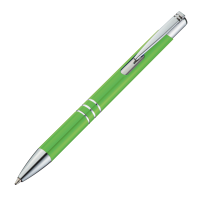 Picture of METAL BALL PEN ASCOT in Apple Green 