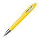 Picture of PLASTIC BALL PEN FAIRFIELD in Yellow 