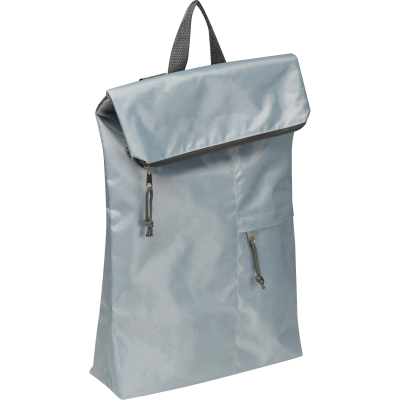 Picture of FOLDING BACKPACK RUCKSACK STOCKTON in Silver Grey 