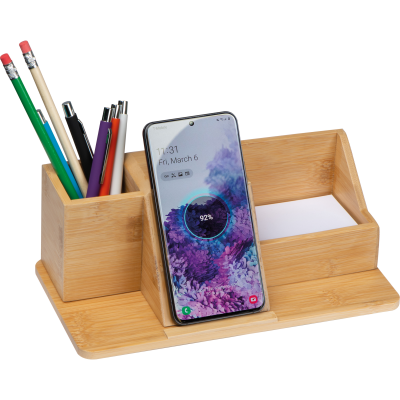 Picture of DESK TIDY ORGANIZER ORGANIZER LUBLIN in Beige 