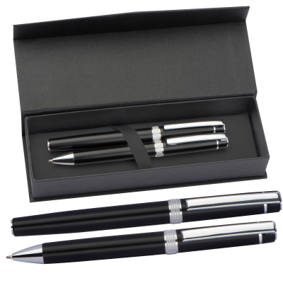 Picture of METAL WRITING SET KARLOVAC in Black 