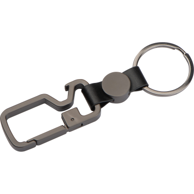 Picture of KEYRING MACAU in Anthracite Grey 