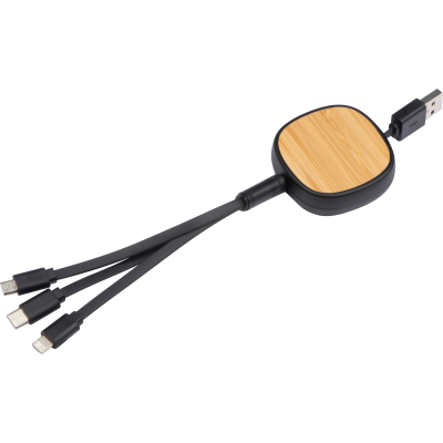 Picture of CHARGER CABLE STRASBOURG in Black 