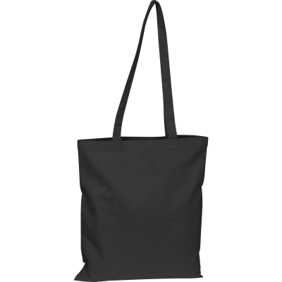 Picture of ORGANIC COTTON BAG BARNSLEY in Black 