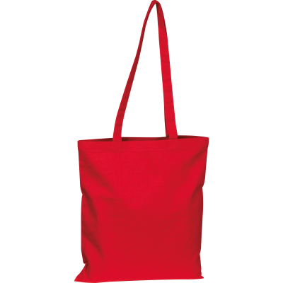 Picture of ORGANIC COTTON BAG BARNSLEY in Red 
