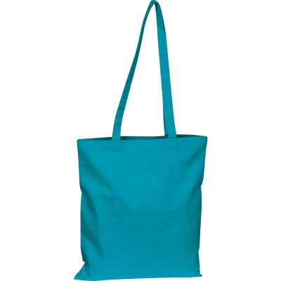 Picture of ORGANIC COTTON BAG BARNSLEY in Turquoise 