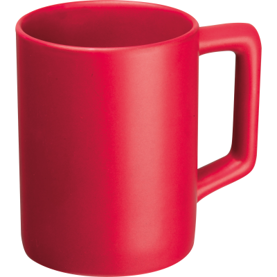 Picture of CERAMIC POTTERY CUP BRADFORD in Red 