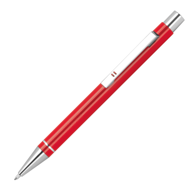 Picture of METAL BALL PEN ALMEIRA in Red .