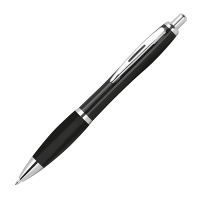 Picture of RECYCLED ABS BALL PEN LIMA in Black 