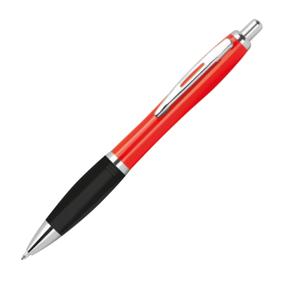 Picture of RECYCLED ABS BALL PEN LIMA in Red 