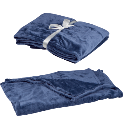 Picture of BLANKET KAUNAS in Dark Blue 