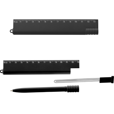 Picture of MULTIFUNCTION RULER MANILA in Black 