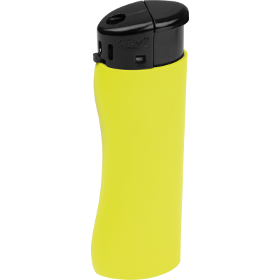 Picture of ELECTRONIC LIGHTER MOUSCRON in Yellow .