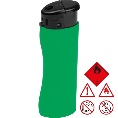 Picture of ELECTRONIC LIGHTER MOUSCRON in Green .
