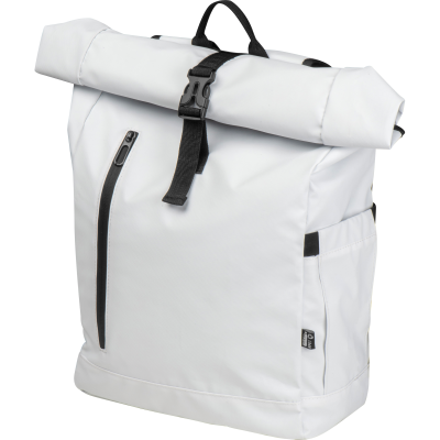 Picture of RPET BACKPACK RUCKSACK OKLAHOMA CITY in White 