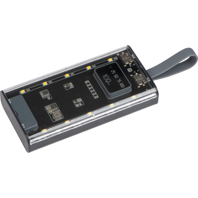 Picture of POWER BANK, 10,000 MAH, DARWIN in Clear Transparent .