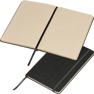 Picture of LINED NOTE BOOK ALGIERS in Black .