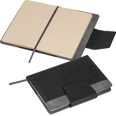Picture of LINED NOTE BOOK ASUNCIÓN in Anthracite Grey 