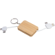 Picture of KEYRING CHAIN BELLEVUE in Beige 