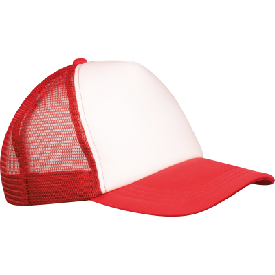 Picture of TRUCKER CAP EGMOND in Red 