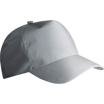 Picture of REFLECTIVE BASEBALL CAP HANOI in Silver Grey .