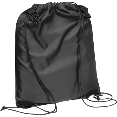 Picture of RPET GYM-BAG MONTEVIDEO in Black 