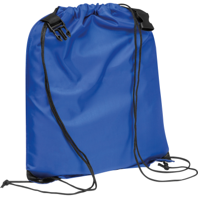 Picture of RPET GYM-BAG MONTEVIDEO in Blue 