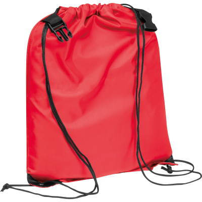 Picture of RPET GYM-BAG MONTEVIDEO in Red 