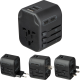 Picture of TRAVEL ADAPTER MARACENA in Black 