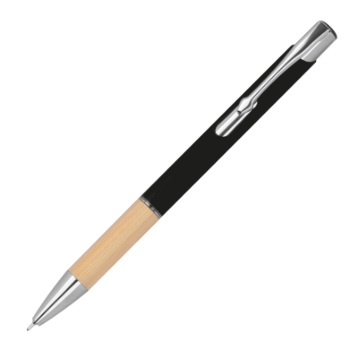 Picture of RECYCLED BALL PEN NAPLES in Black 