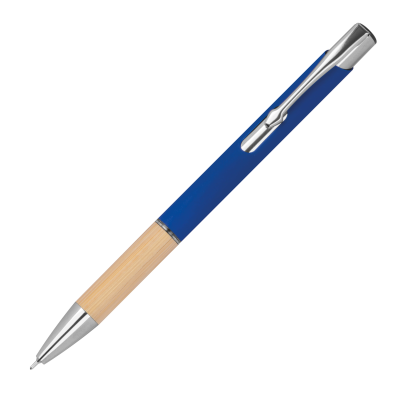 Picture of RECYCLED BALL PEN NAPLES in Blue 