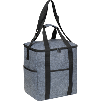 Picture of RPET COOL BAG SANTO DOMINGO in Silver Grey 