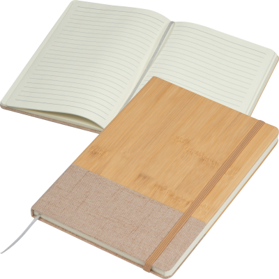 Picture of NOTE BOOK FATHER CHRISTMAS SANTA MARIA in Beige 