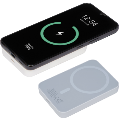 Picture of CORDLESS POWER BANK WELS in White 