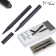 Picture of MOLU WRITING SET CAP DAGDE in Black 