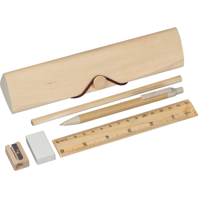 Picture of WRITING SET TERESINA in Beige 
