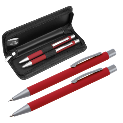 Picture of WRITING SET UPPSALA in Red 