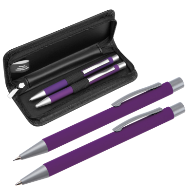 Picture of WRITING SET UPPSALA in Purple 