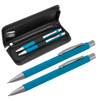 Picture of WRITING SET UPPSALA in Light Blue 