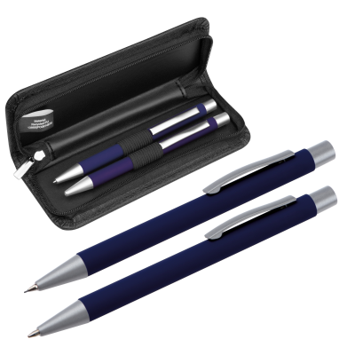 Picture of WRITING SET UPPSALA in Dark Blue 