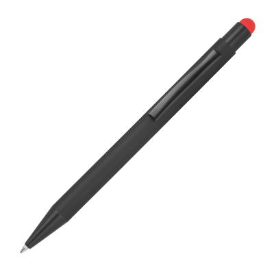 Picture of METAL BALL PEN with Touch Function Ohara in Red 