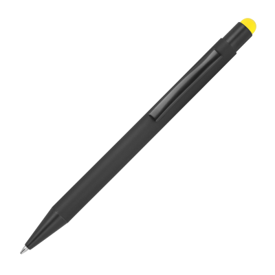 Picture of METAL BALL PEN with Touch Function Ohara in Yellow 