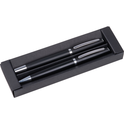Picture of WRITING SET ORANGEVILLE in Black 