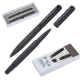 Picture of ELEGANT MOLU WRITING SET FATHER CHRISTMAS SANTA ROSA in Black 