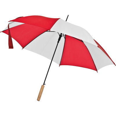 Picture of AUTOMATIC WALKING-STICK UMBRELLA AIX-EN-PROVENCE in Red 