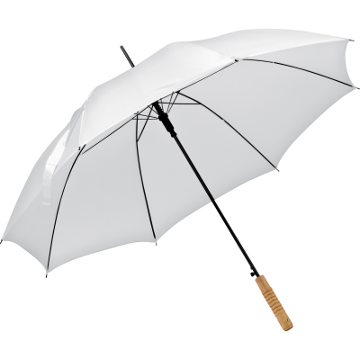 Picture of AUTOMATIC WALKING-STICK UMBRELLA LE MANS in White 