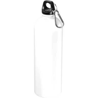 Picture of STAINLESS STEEL METAL DRINK BOTTLE OSTROV in White 