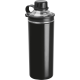 Picture of DOUBLE-WALLED STAINLESS STEEL METAL BOTTLE MONZA in Black 